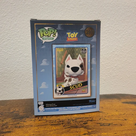 Funko Pop NFT Disney Pixar Toy Story Scud LE 4835 #397 - Picture 3 of 5